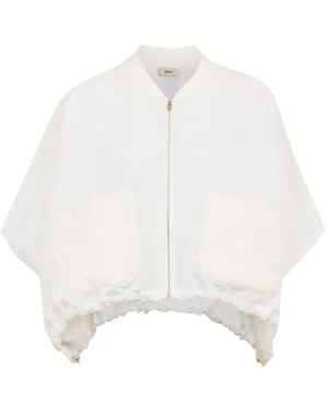 Herno Pocket Short Jacket - White
