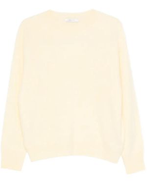 IVORY PARIS Cala Crew-Neck Raglan-Sleeve Jumper - Natural