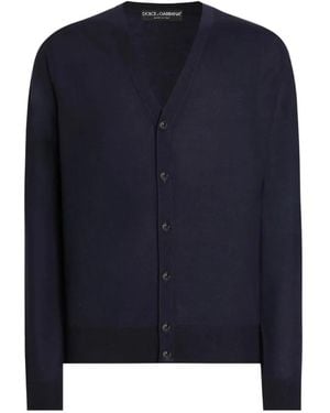 Dolce & Gabbana Vest Met Knopen - Blauw