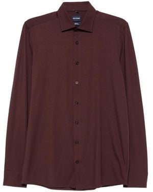 Olymp Long-Sleeve Button-Down Shirt - Purple