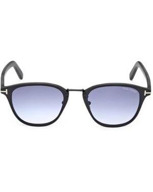 Tom Ford Occhiali Da Sole Squadrati - Blu