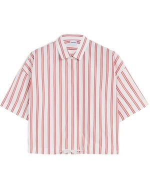 Aspesi Striped Tie Shirt - Pink