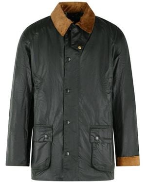 Barbour Icons Ashby Waxed Jacket - Gray