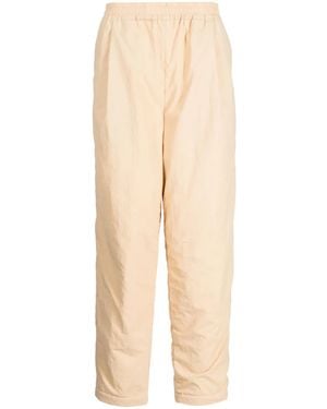 Yoshio Kubo Elasticated-Waist Straight-Leg Pants - Natural