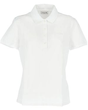 Lacoste ボタントップ - ホワイト