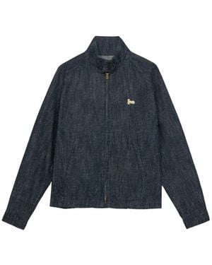 Fortela Veste En Coton Carol À Fermeture Zippée - Blue