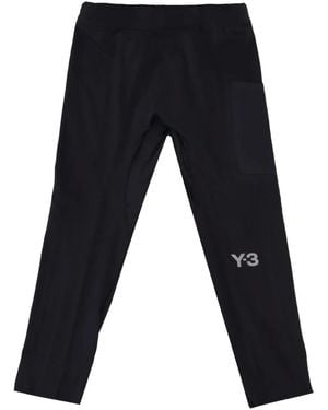 adidas Y-3 Running Leggings - Black