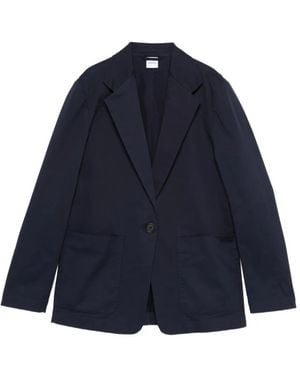 Aspesi Single-Breasted Blazer - Blue