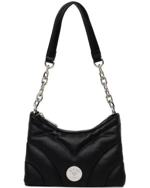 Joop! Quilted-Design Shoulder Bag - Black