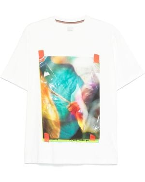 Paul Smith Photograph-Print T-Shirt - White