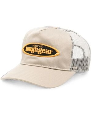 Stussy Md Tough Gear Logo-Patch Cap - White