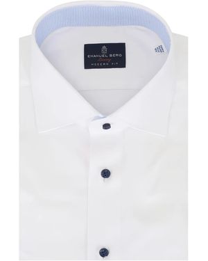 Emanuel Berg Button-Fastening Shirt - Blue