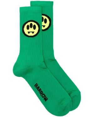 Barrow Calzini Con Intarsio - Verde