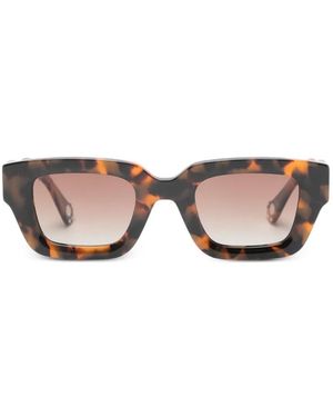 Charles Jeffrey Topsy Turvy Sunglasses - Brown