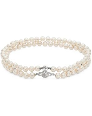 Vivienne Westwood Graziella Pearl Choker - Natural