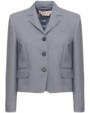 Marni Blazer Monopetto - Blu