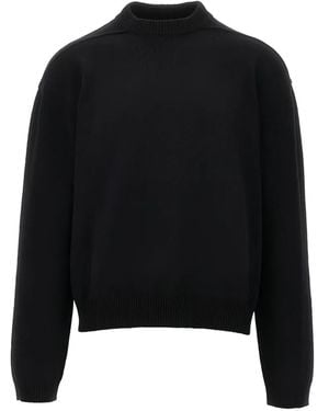Rick Owens Tommy Pullover Mit Tiefen Schultern - Schwarz