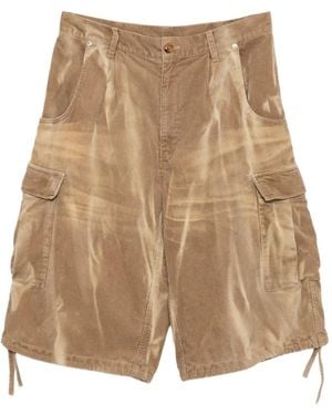 KAMIYA Sun Faded Like Shorts - Natural