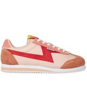 Paul Smith Jasmine Sneakers Mit Wildlederapplikation - Pink
