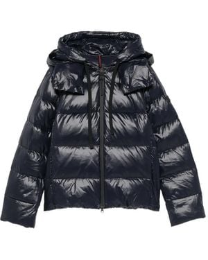 Peuterey Kenid Quilted Hooded Jacket - Blue