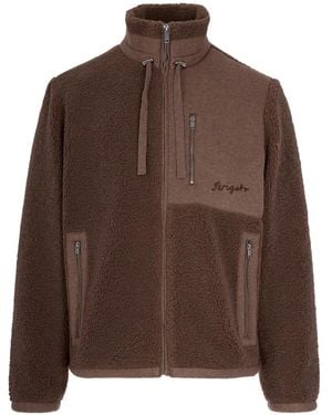 Axel Arigato Logo-Embroidered Jacket - Brown