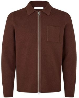 Samsøe & Samsøe Pull Guna À Fermeture Zippée - Brown