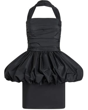 Patou Halterneck Mini Dress - Black