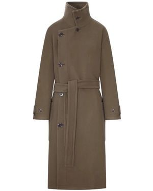 Lemaire Wrap Coat - Natural