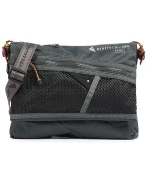 Klättermusen Algir Foldover-Schultertasche - Schwarz