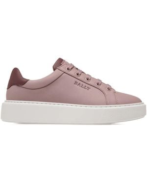Bally Leather Trainers - Brown