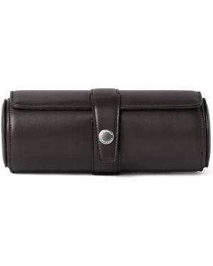 Brunello Cucinelli Étui Pour Montre En Cuir - Noir