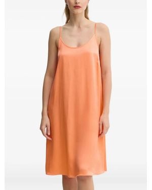 American Vintage Vestido midi de algodón - Naranja