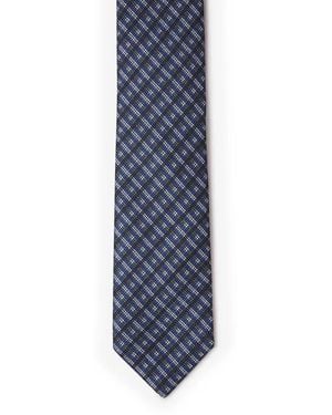 Brioni ジオメトリックパターン ネクタイ - ブルー