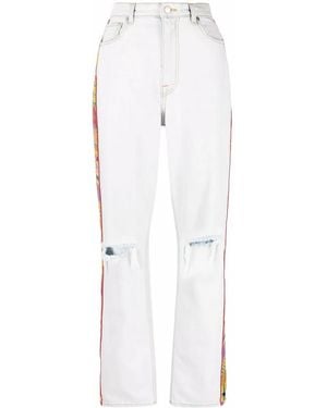 Etro Straight Fit Jeans - White