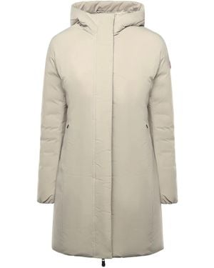 Save The Duck Adjustable Removable Hood Coat - Grey
