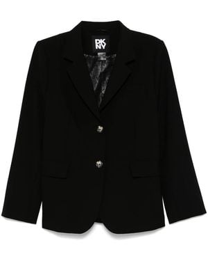 DKNY Twill Blazer - Black