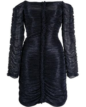 Costarellos Off-Shoulder Mini-Jurk - Blauw