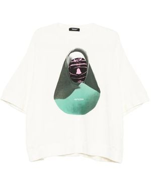 Undercover Printed sweatshirt - Blau