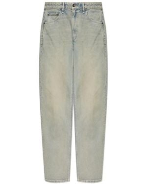 Rag & Bone Straight-Leg Denim Jeans - Green