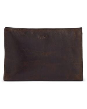 Osprey Trousse Da Bagno Carter Con Logo - Marrone