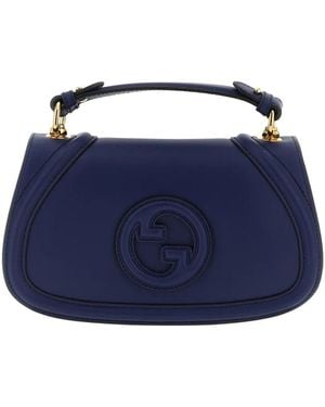 Gucci Medium Blondie Tote Bag - Blue