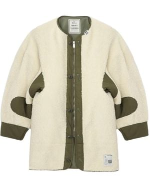 Maison Mihara Yasuhiro オーバーサイズ ジャケット - ナチュラル