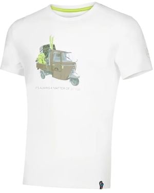 La Sportiva Graphic-Print T-Shirt - White