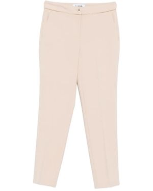 Blugirl Blumarine ジップトリム パンツ - ナチュラル
