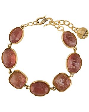 Goossens Armband Mit Cabochons - Weiß