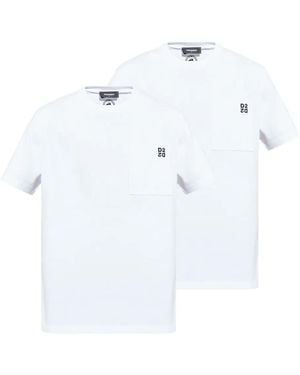 DSquared² ロゴ Tシャツ - ホワイト