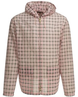 Beams Plus Abrigo Con Capucha - Blanco