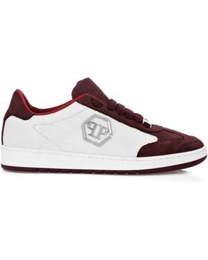 Philipp Plein Monogram-pattern sneakers - Braun