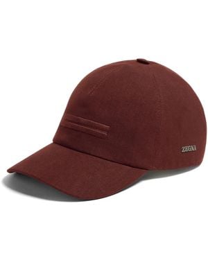 ZEGNA Oasi Baseballkappe - Rot