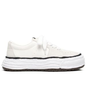Maison Mihara Yasuhiro Trainers With Laces - White